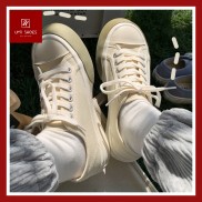 [LOẠI 1] Giày thể thao nữ đế bằng bánh mì basic độn đế 4cm vải canvas bata mới hot phong cách retro ulzzang đẹp cá tính